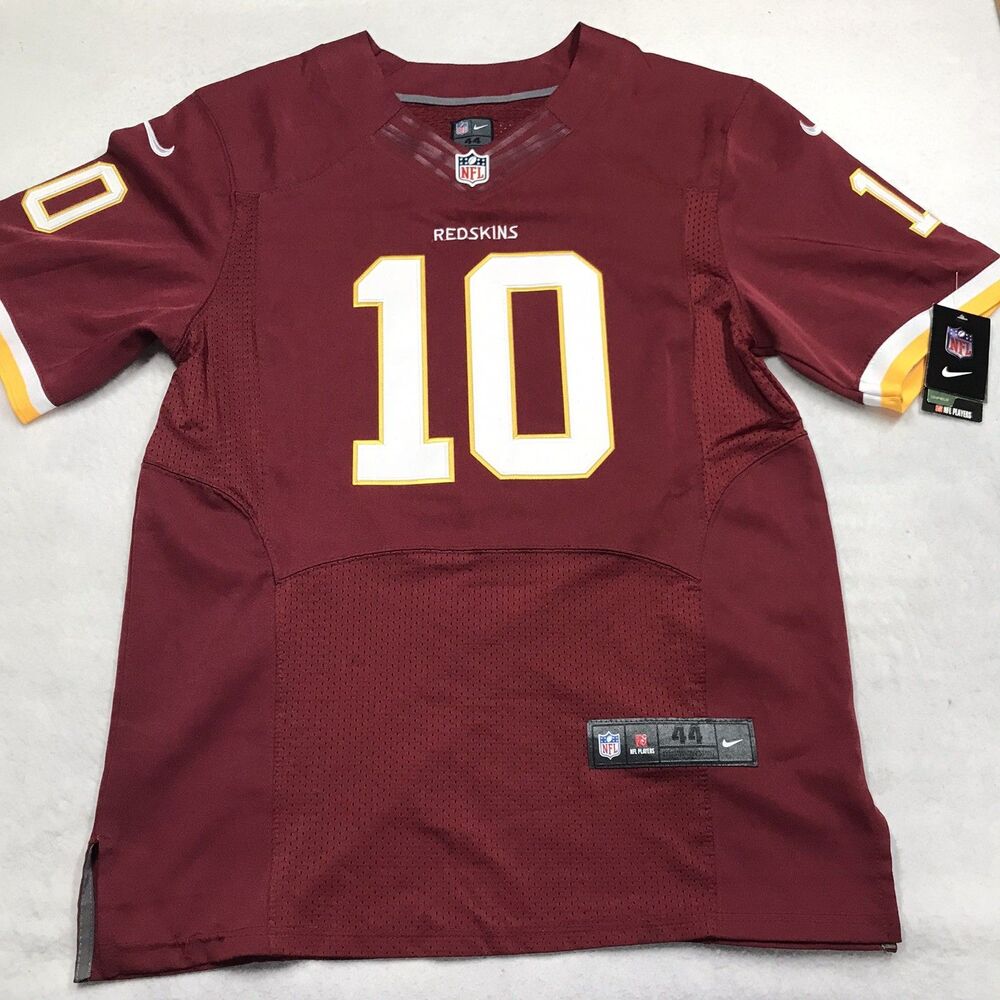 NWT 2011 WASHINGTON REDSKINS NIKE Football Jersey Men 44 RGIII #10 Griffin